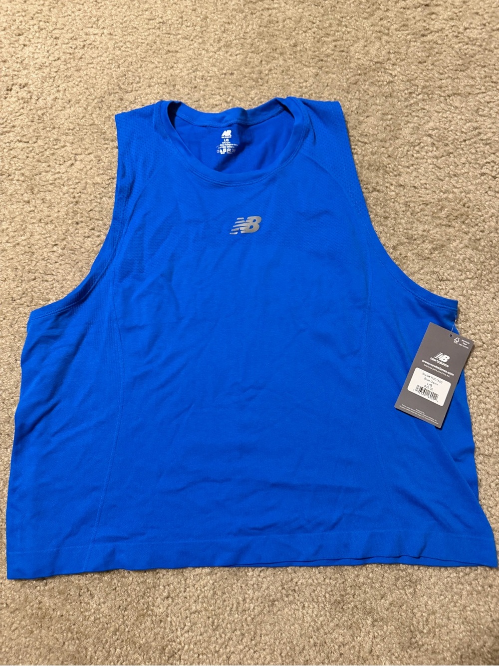 New Balance Women's Royal Blue Performance Tank Top
